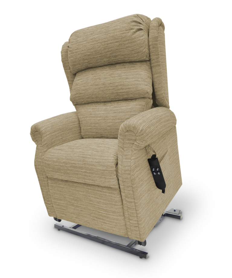 Sand Rise and recliner chair slight tilted up