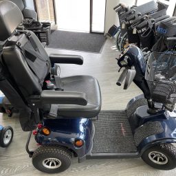 Side shot of a mayfair Mobility scooters